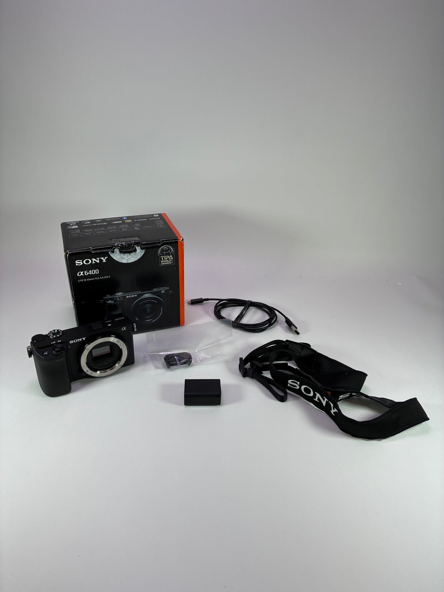 Sony Alpha a6400 24.2MP 4K Mirrorless Digital Camera Black Body Only - Boxed Kit