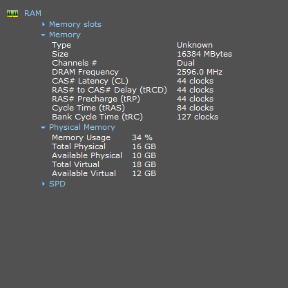GeIL Orion V 16GB (1x16GB) RAM DDR5 5200MHz GAVSG532GB5200C38BD