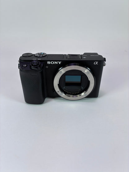 Sony Alpha a6400 24.2MP 4K Mirrorless Digital Camera Black Body Only - Boxed Kit