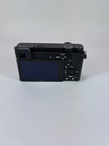 Sony Alpha a6400 24.2MP 4K Mirrorless Digital Camera Black Body Only - Boxed Kit
