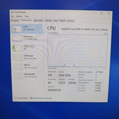 Dell Inspiron 3670 3650 Core i5-6400 2.70GHz 8GB RAM 1TB HDD