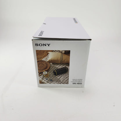 Sony SRS-XB33 Bluetooth Speaker Black