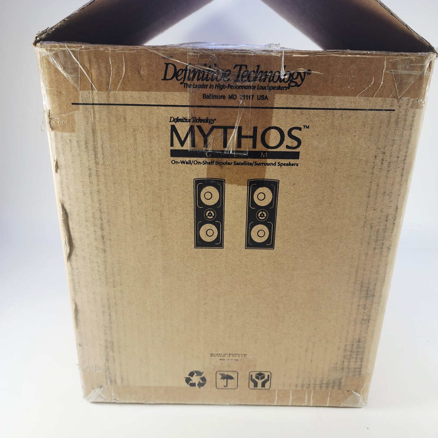 Refurbished Definitive Technology MYTHOS GEM Home Theatre System Speakers Black